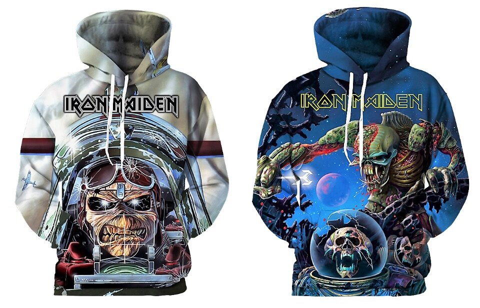 Iron maiden 3d hoodie online