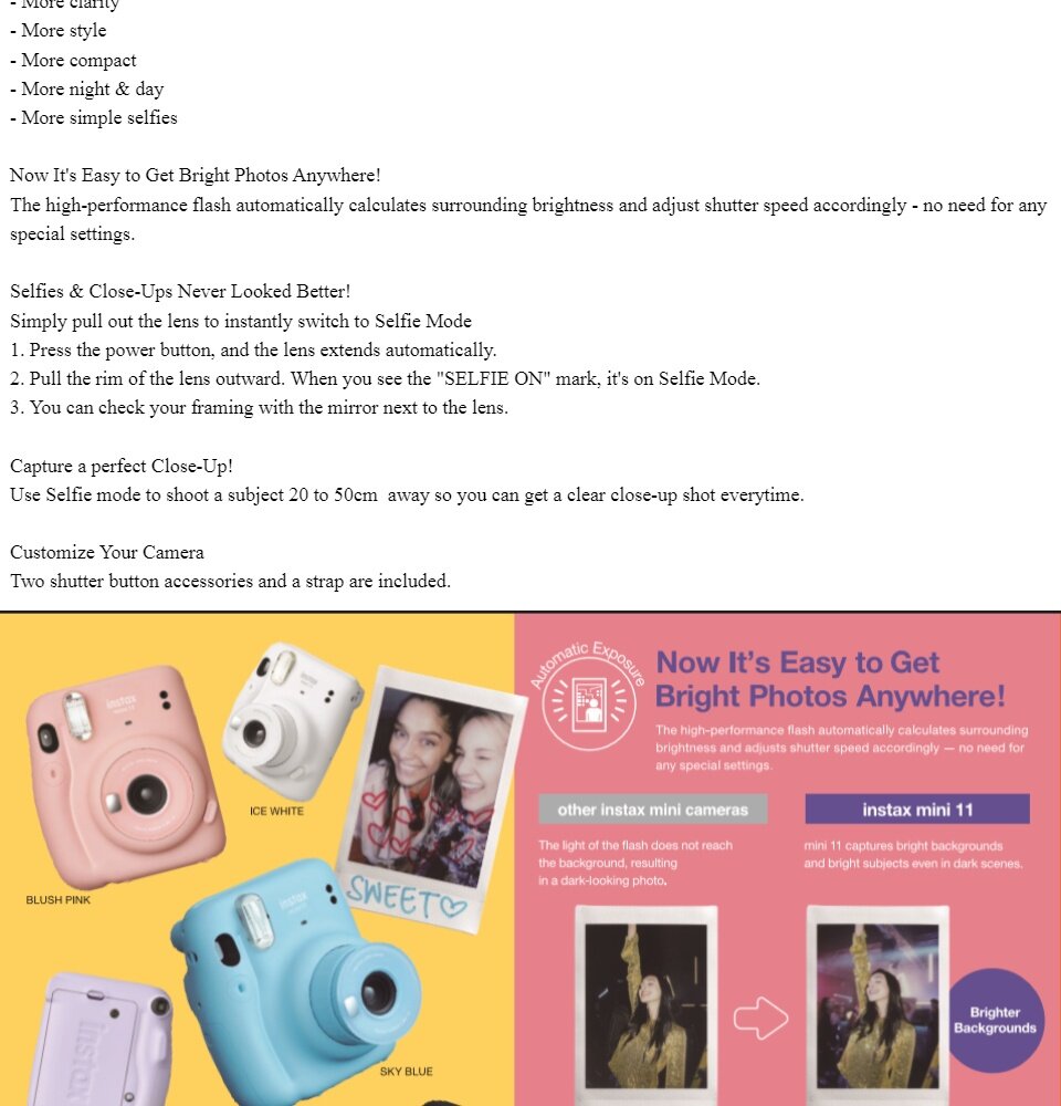 instax camera mini 11 how to use