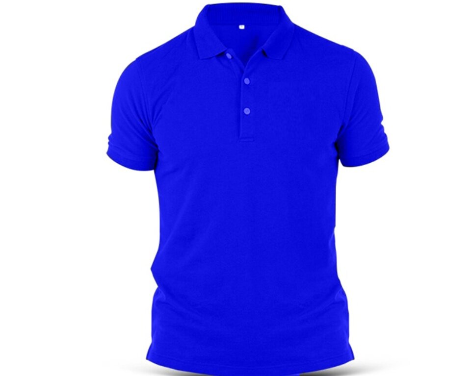 READY STOCK ROYAL BLUE Polo T Shirt 100 High Quality