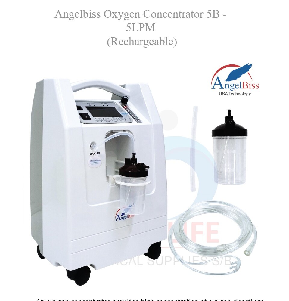 Angelbiss oxygen concentrator