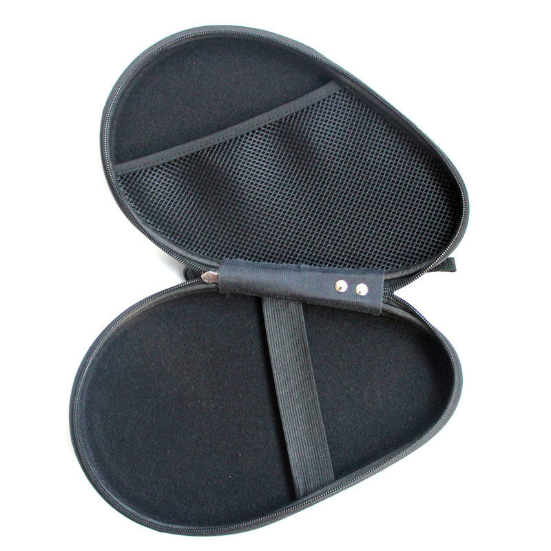Flameer Waterproof Table Tennis Racket Hard Case Ping Pong Paddle Bat Cover Silver