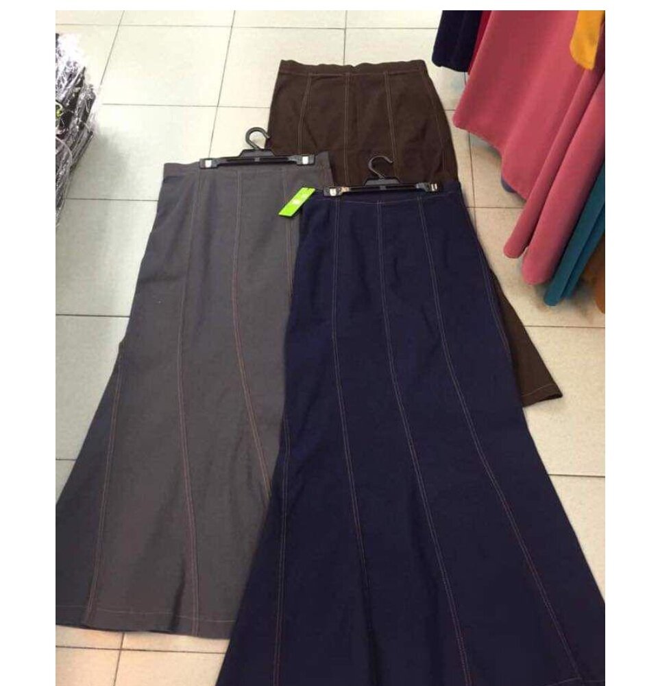 skirt jeans labuh muslimah