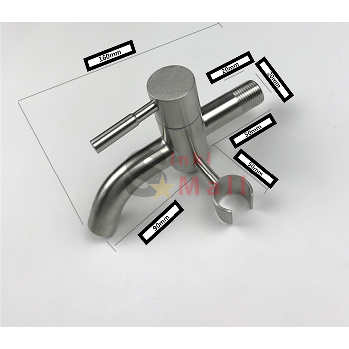 Dual Use Basin Faucet Sprayer Bidet Mop Pool Tub Sink Mixer Tap