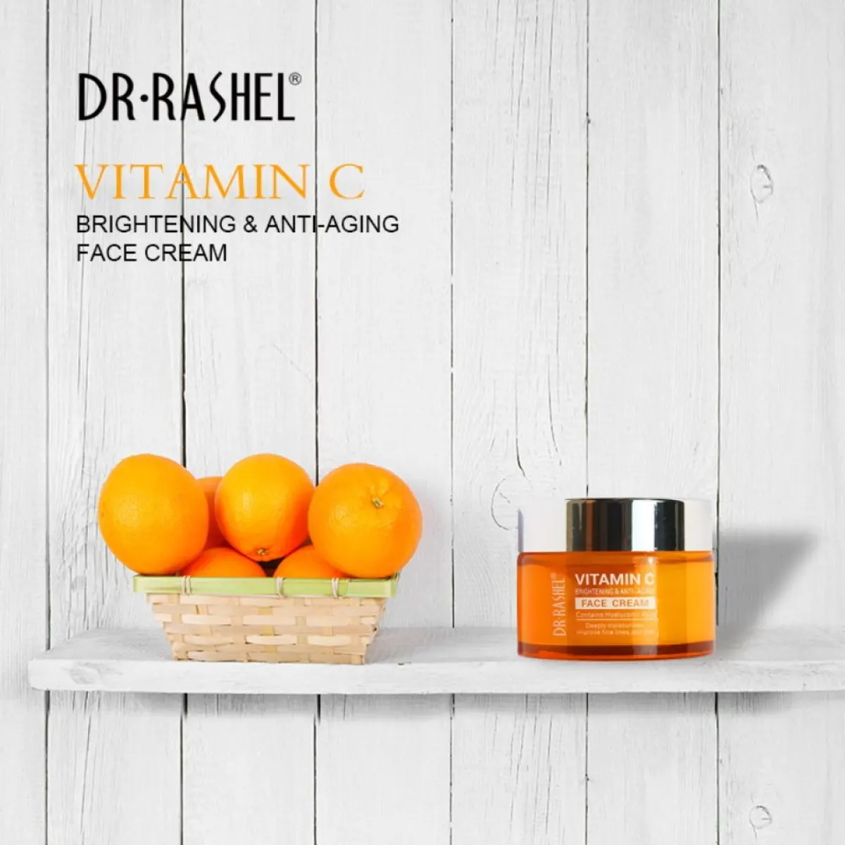 dr rashel vitamin c brightening and anti aging face cream