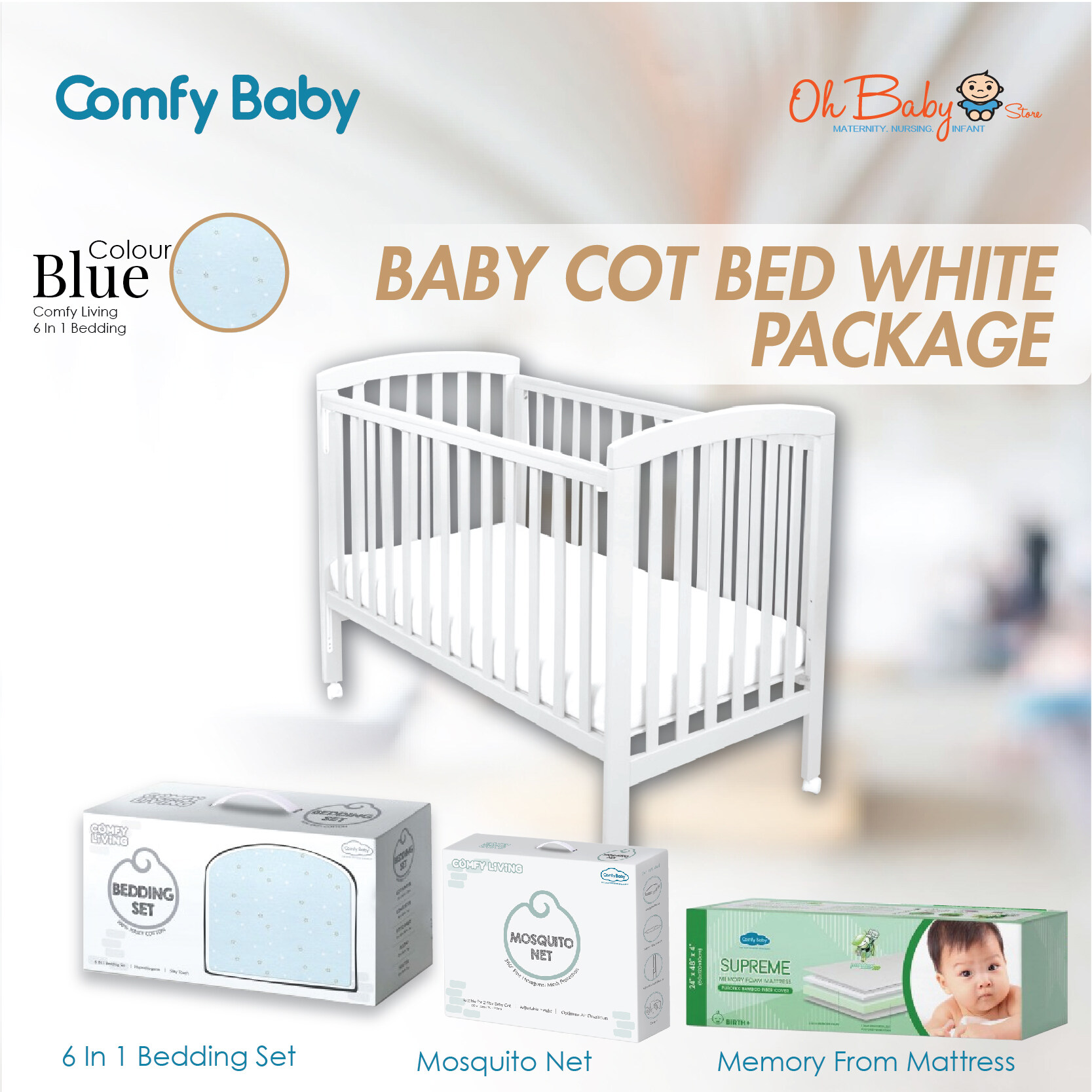 comfy baby cot