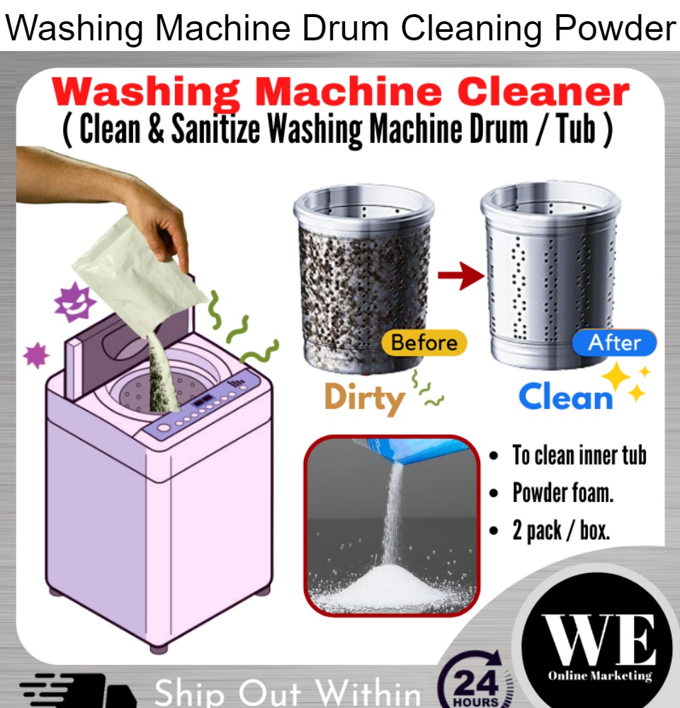 (Ready Stock) Washing Machine Cleaner (2 pack / box) Daiso Cosway