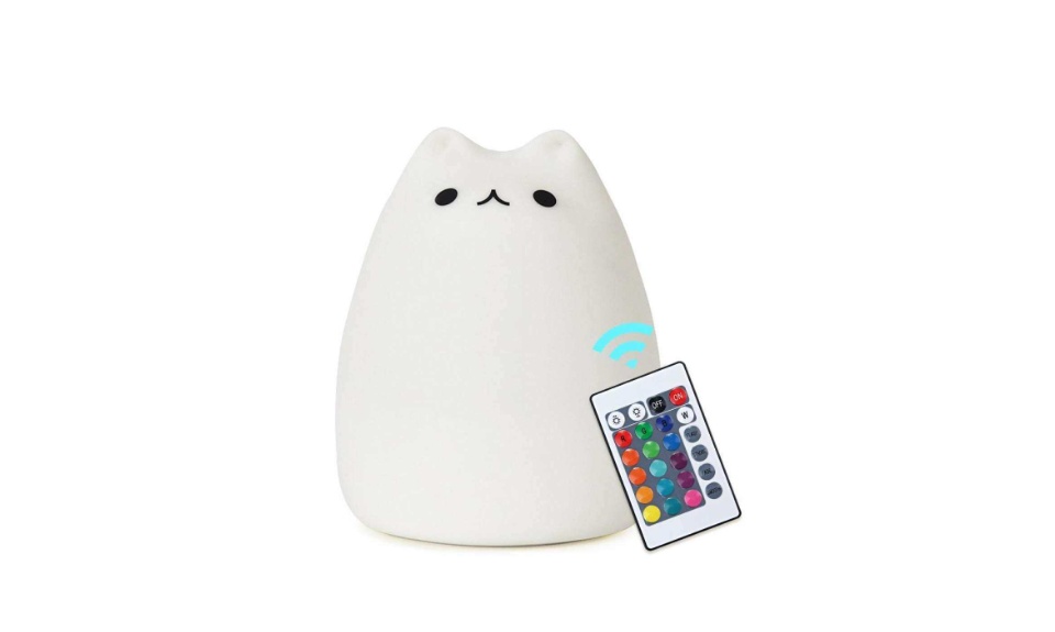 científico Poderoso Nos vemos SUPER CUTE CAT LED) WJS Cute Kitty LED Children Night Light Kids Silicone Cat  Lamp 7-Color Flashing USB Rechargeable Lighting, Warm White Light WITHOUT  REMOTE CONTROL (FREE RM50 VOUCHER) | Lazada