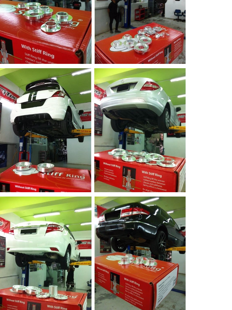 [FREE GIFT] PROTON PUTRA STIFF RING T6 Aluminium Rigid 