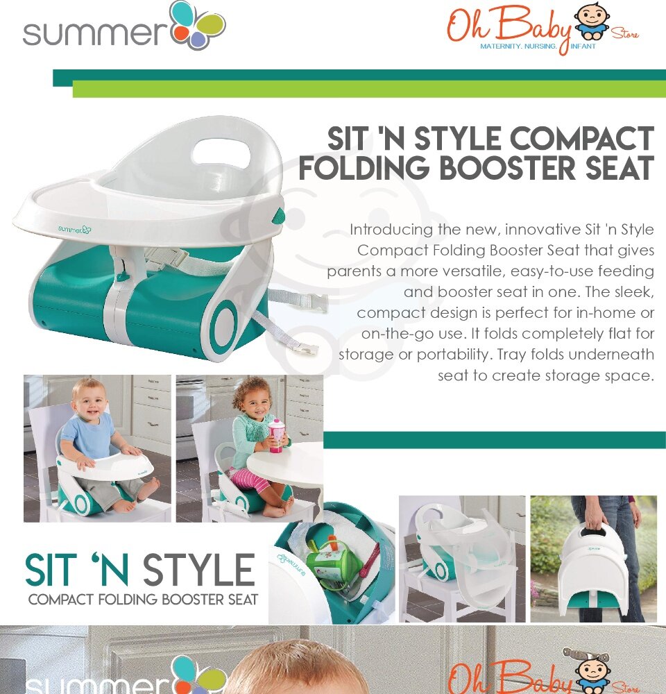 sit n style compact folding booster