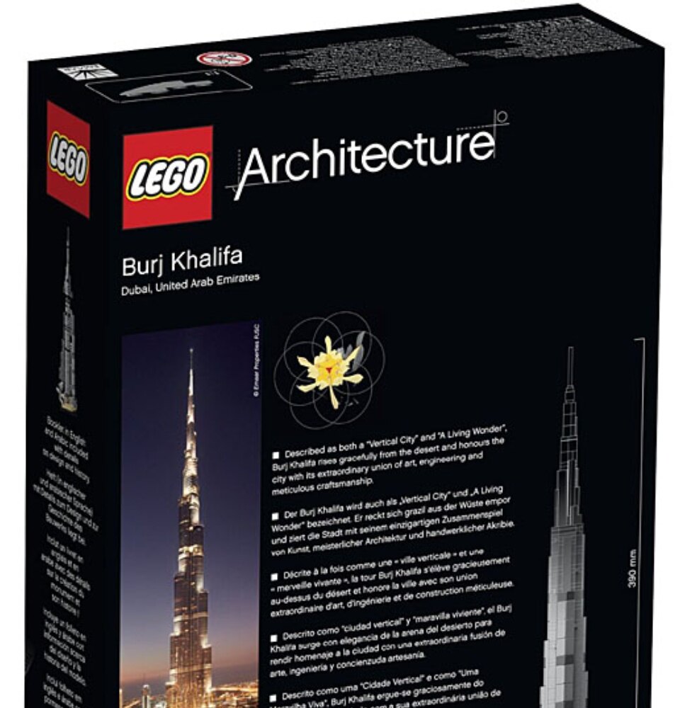 Landmark Building Lego Architecture 21031 Burj Khalifa Baukasten