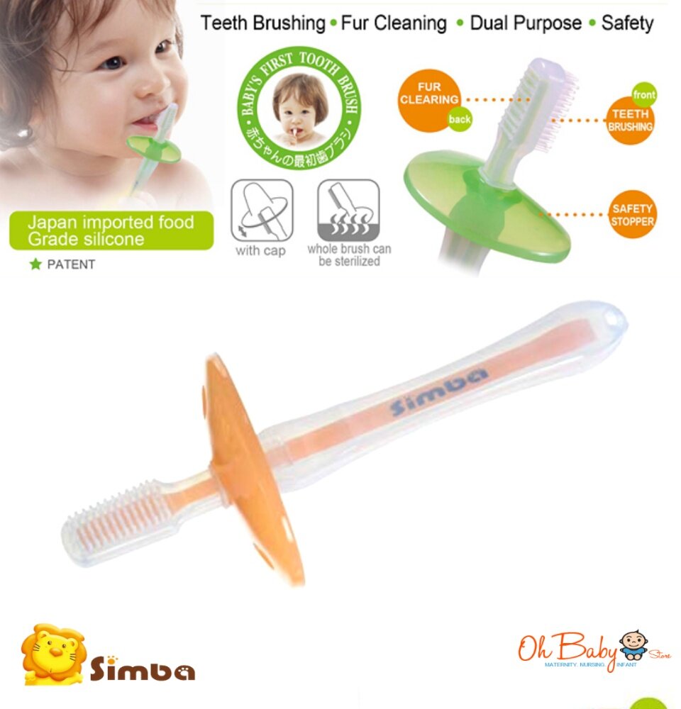 simba silicone toothbrush