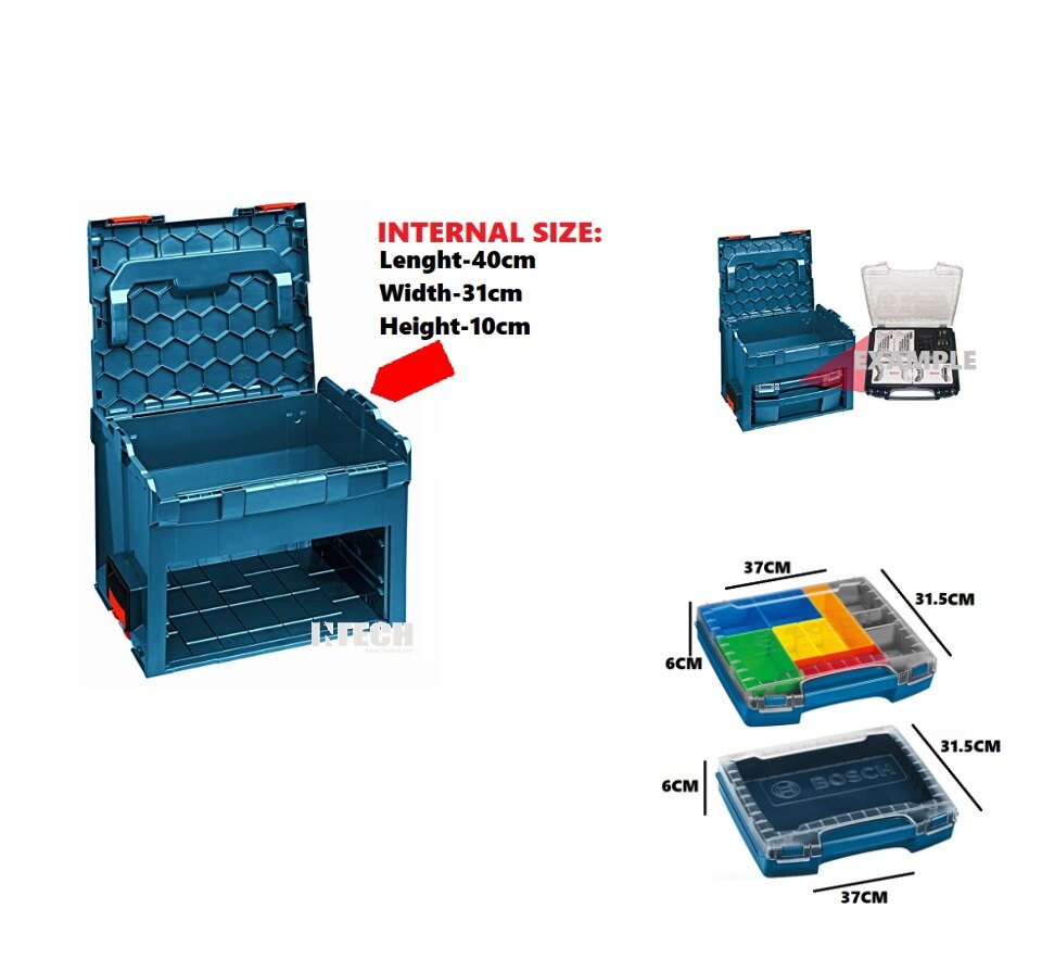 Inserto Per Valigetta L-BOXX 102 Inserti Per Riporre Gli Utensili Inserto Per Valigetta L Boxx 102 1600a002ws - Foto 8