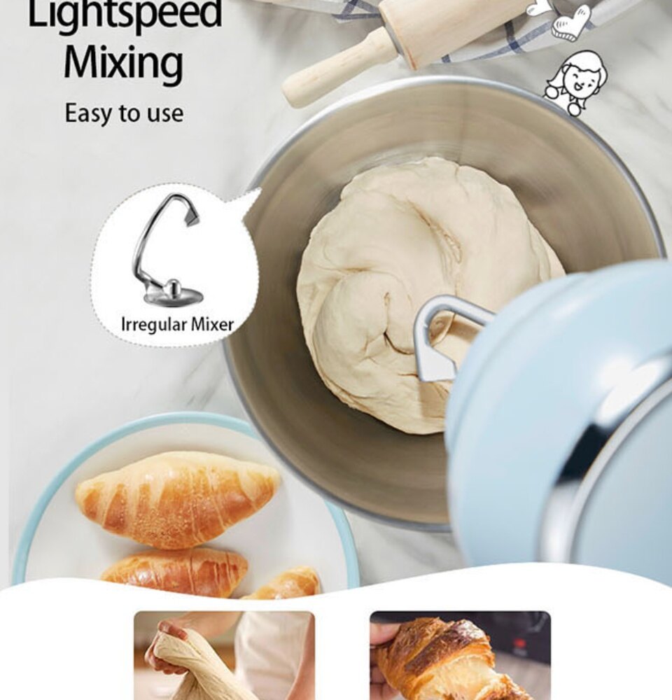 Bear dough mixer SJJB10Q1 5L bread maker home automatic mixer/ timing