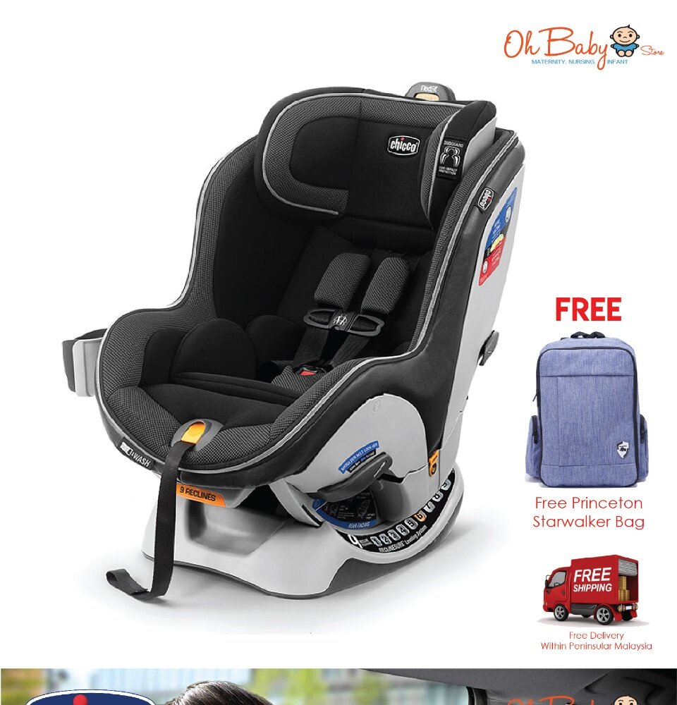 Chicco NextFit Zip Convertible Baby Car Seat with Free Gift (0-29kg)