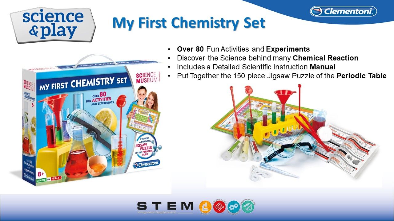 my first chemistry set clementoni