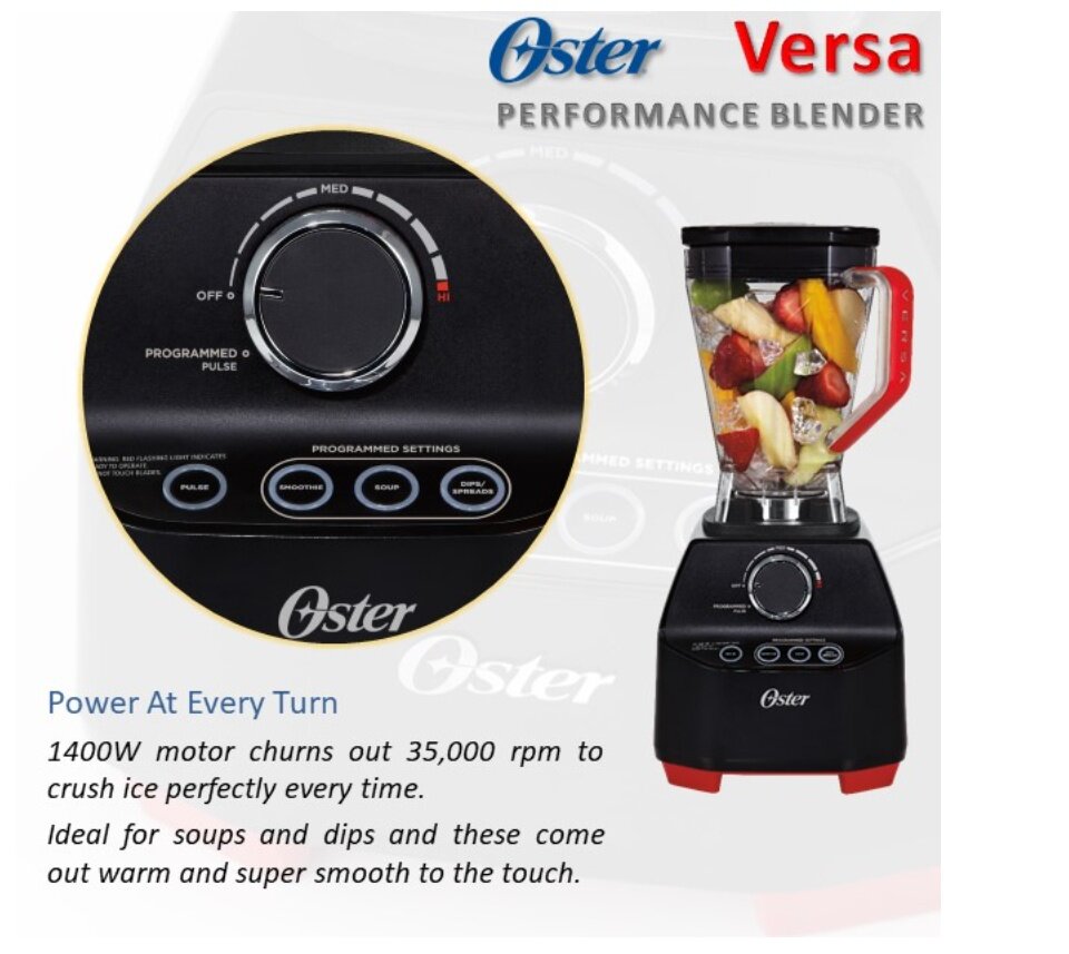 Oster versa performance outlet 1400w