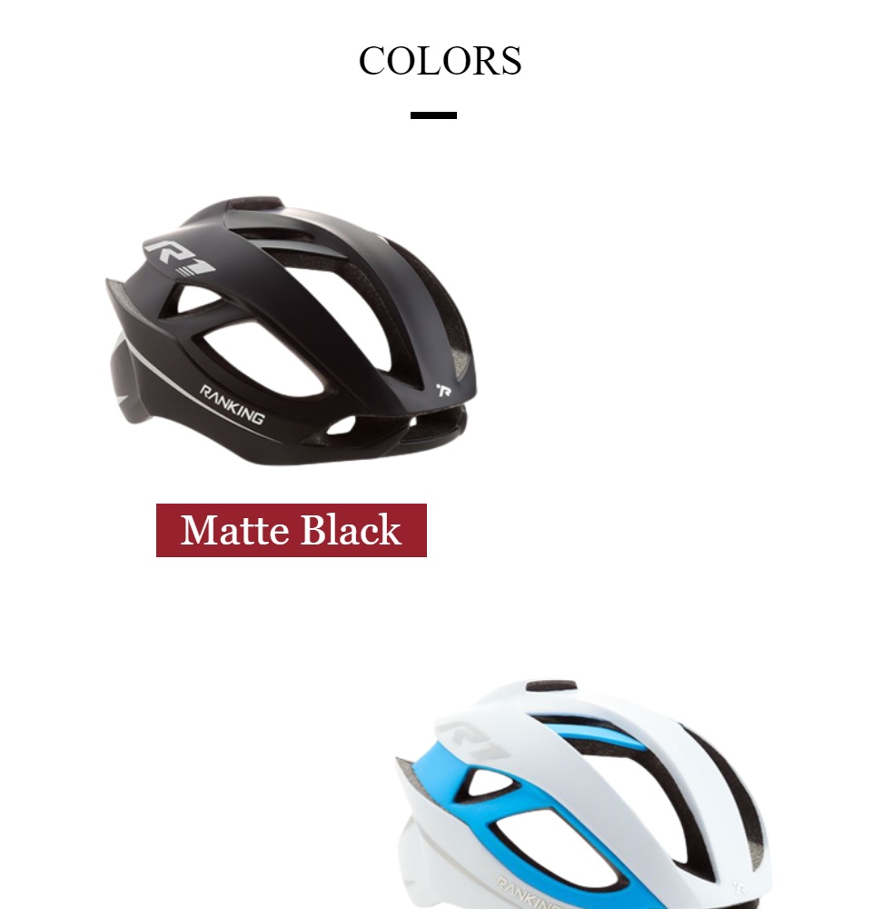 RANKING R1 HELMET Cycling helmet MTB/Roadbike Adjustable Strap