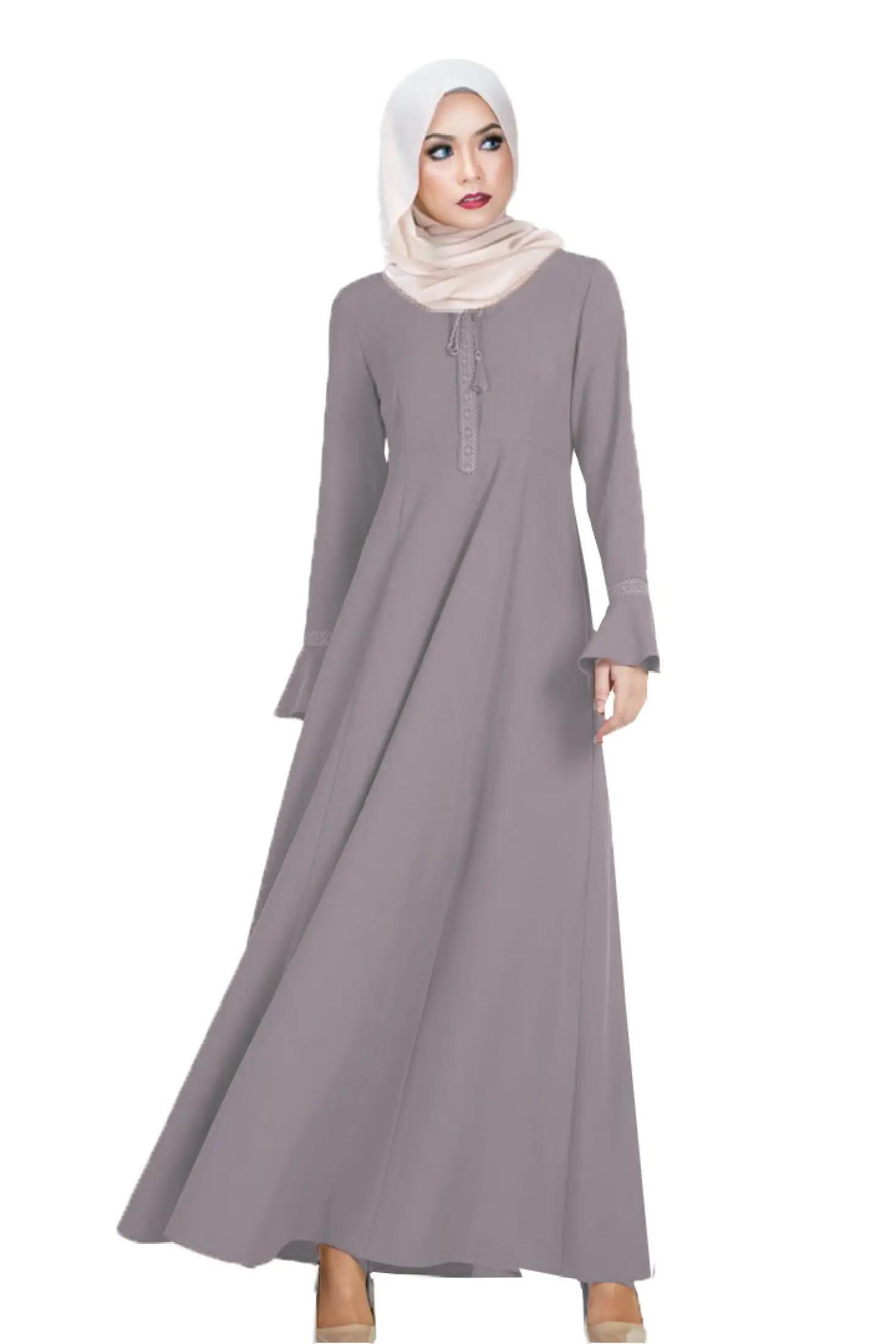 New Stylish Jubah For Muslimah By Bem Lazada