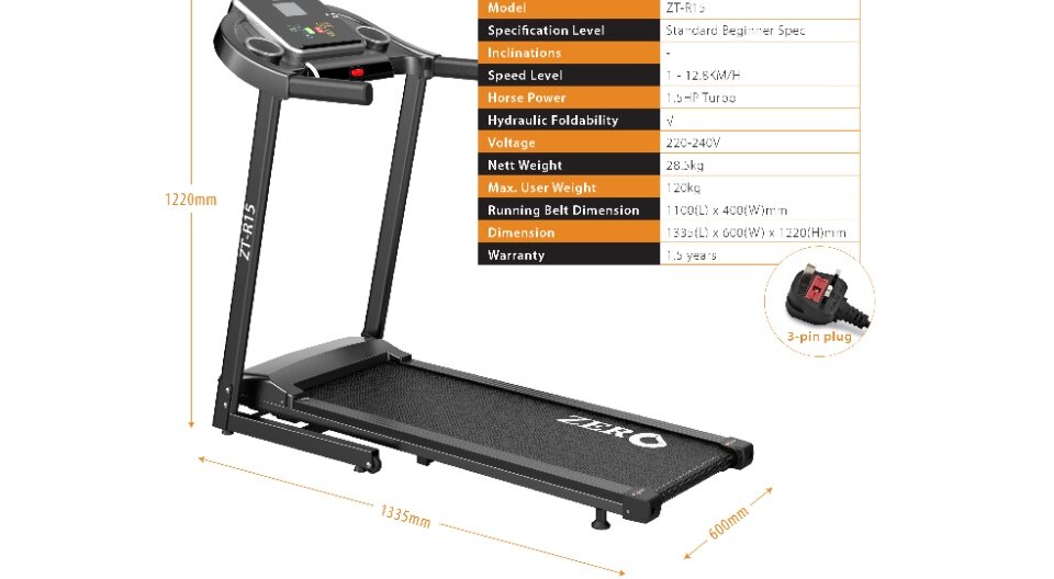 Treadmill zt2000 price sale