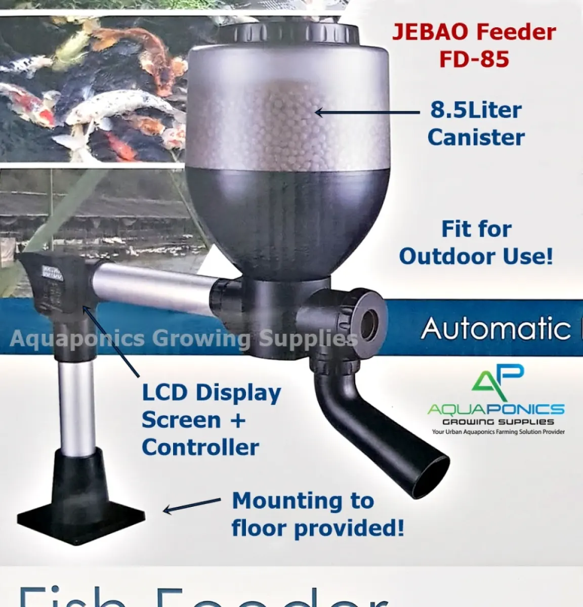 jebao automatic fish feeder