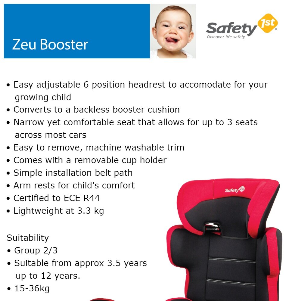 safety 1st zeu booster