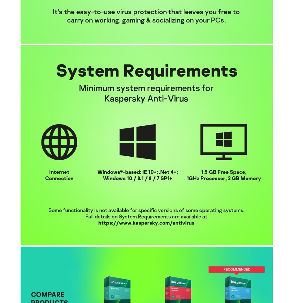 Kaspersky Internet Security 1 Year 1 Device for PC, Mac and ...