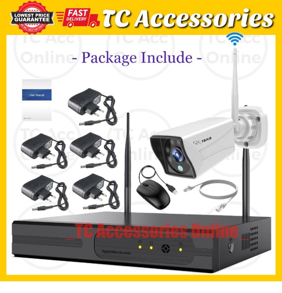 Bnitcult wireless sale cctv camera system