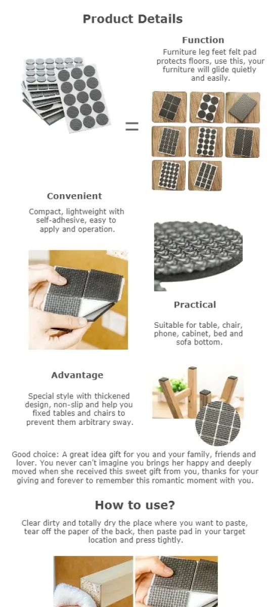 target felt furniture pads