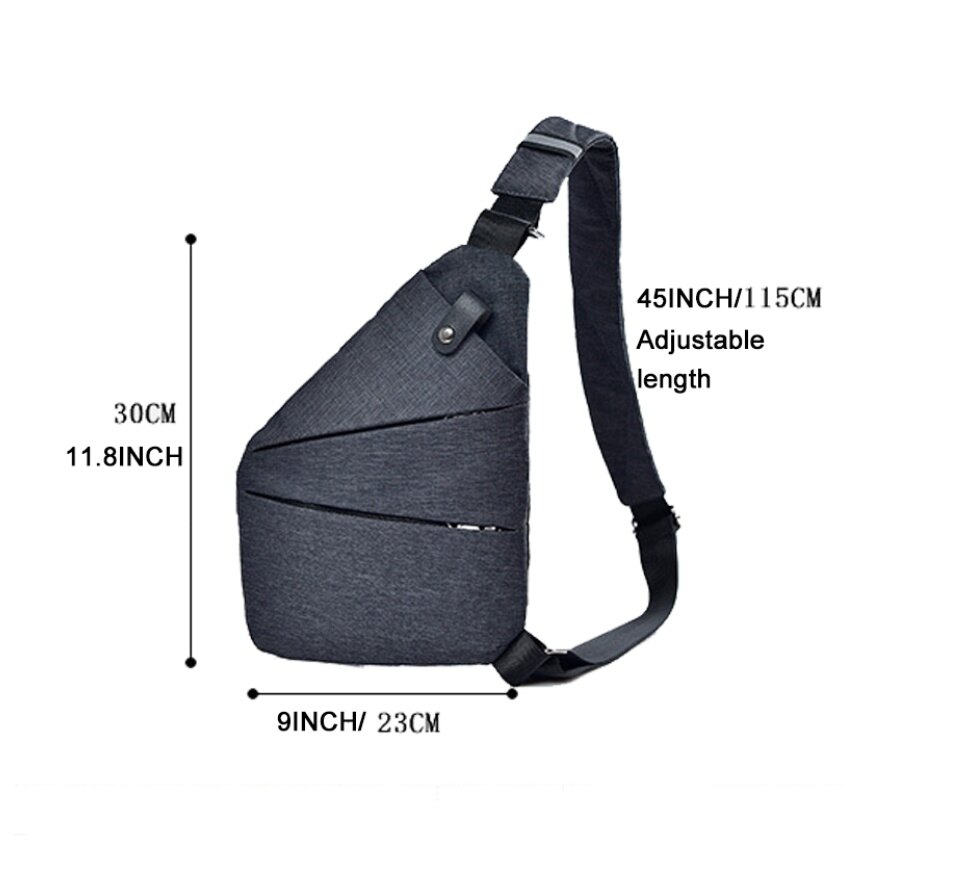 sling bag with gun holster