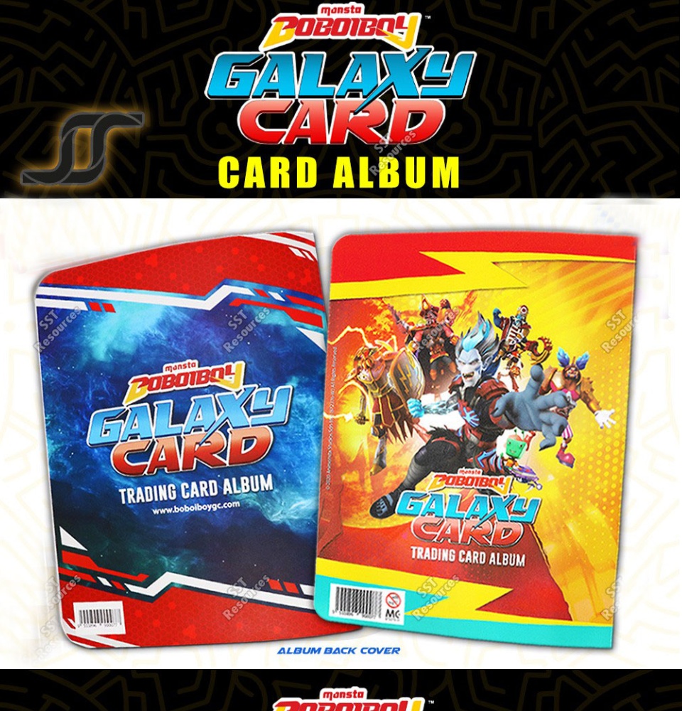 BoBoiBoy Traditional game card Galaxy Card Trading Kad Album
