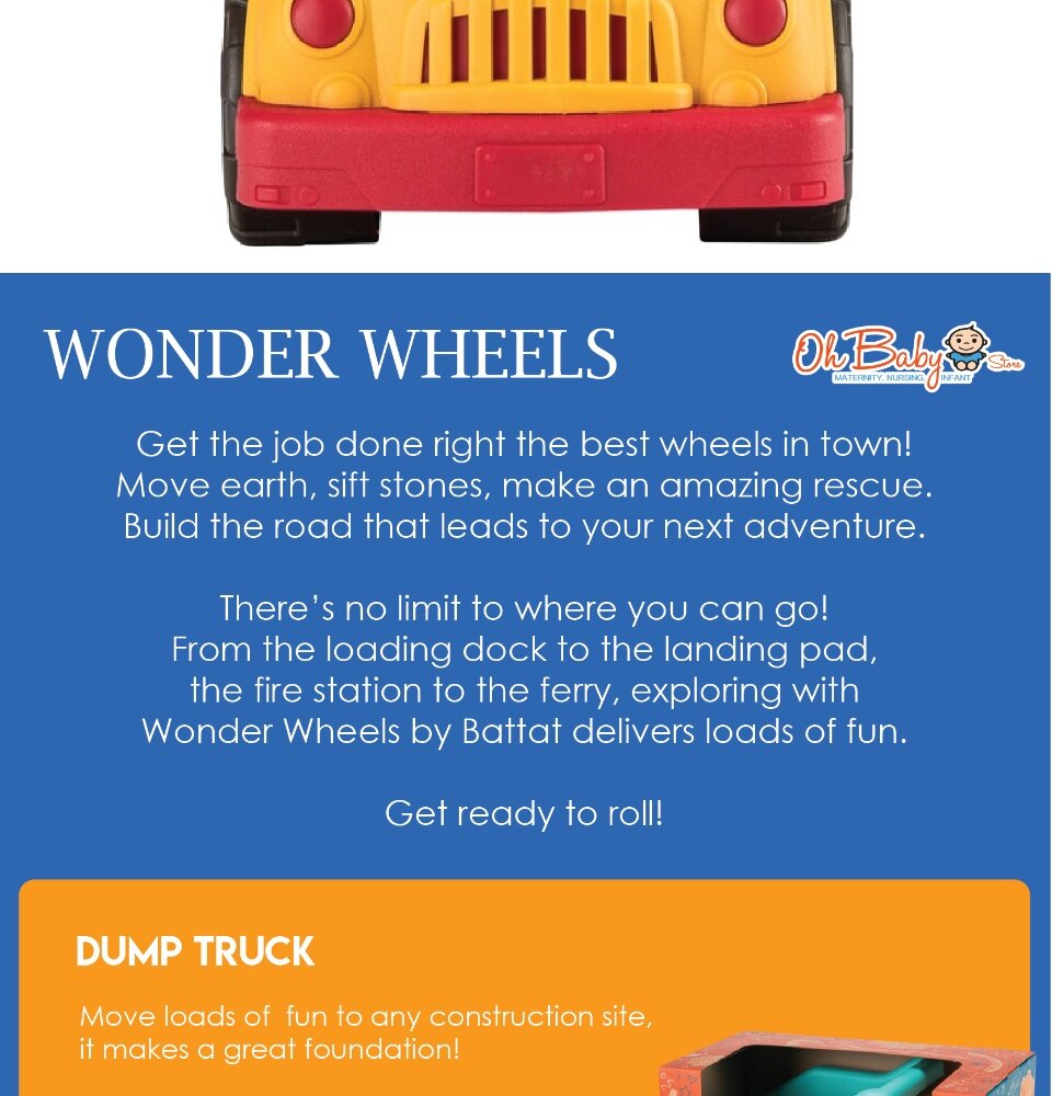 wonder wheels dump truck
