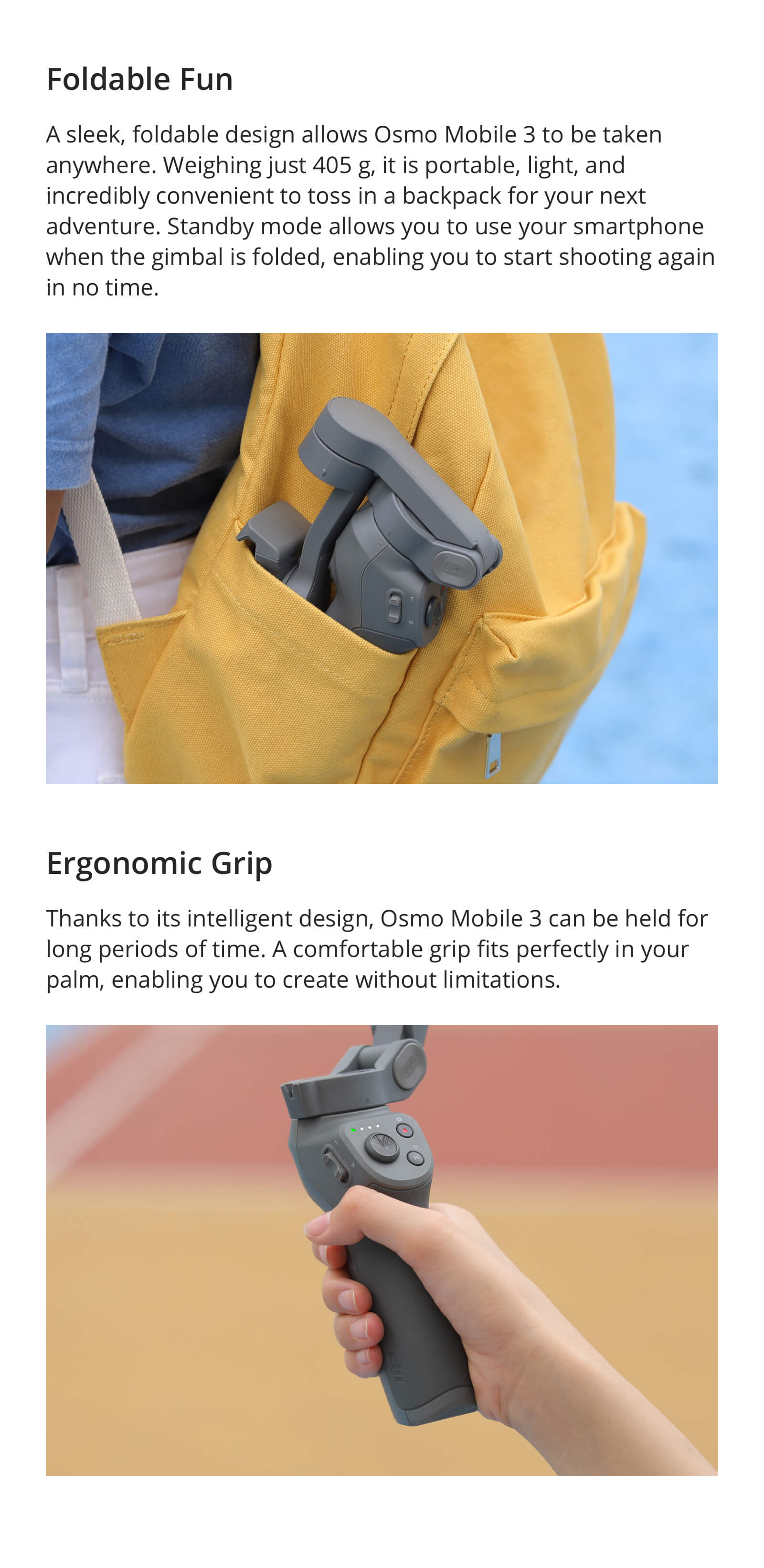 Dji Osmo Mobile 3 Combo Gimbal Stabilizer 8