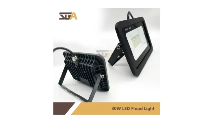 30W LED Flood Light  ( Daylight white ) AC 220V LED SMD CHIP IP66 WATERPROOF spot light Super Bright Wall Outdoor Spotlight landscape light Garden Lamp Signboard Lampu Spotlight lampu led