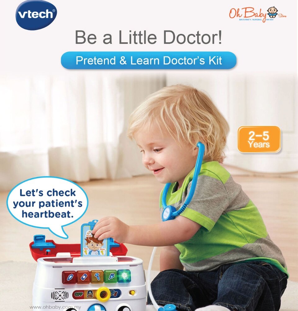 vtech pretend and learn doctors kit