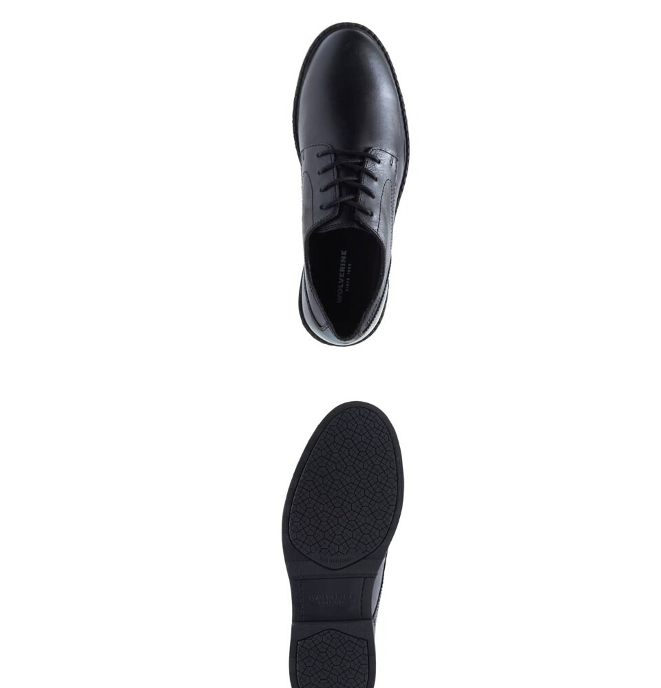 Wolverine Bedford Oxford Safety Work Shoe Black Lazada