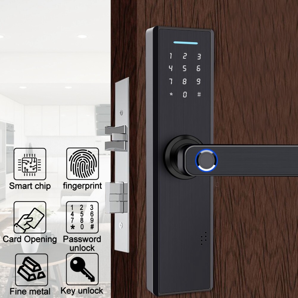 Fingerprint Card Password Key Anti Theft 2 Tough Electronic Home