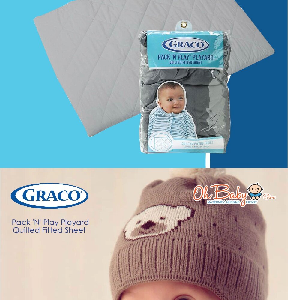 graco pack and play quilted sheet