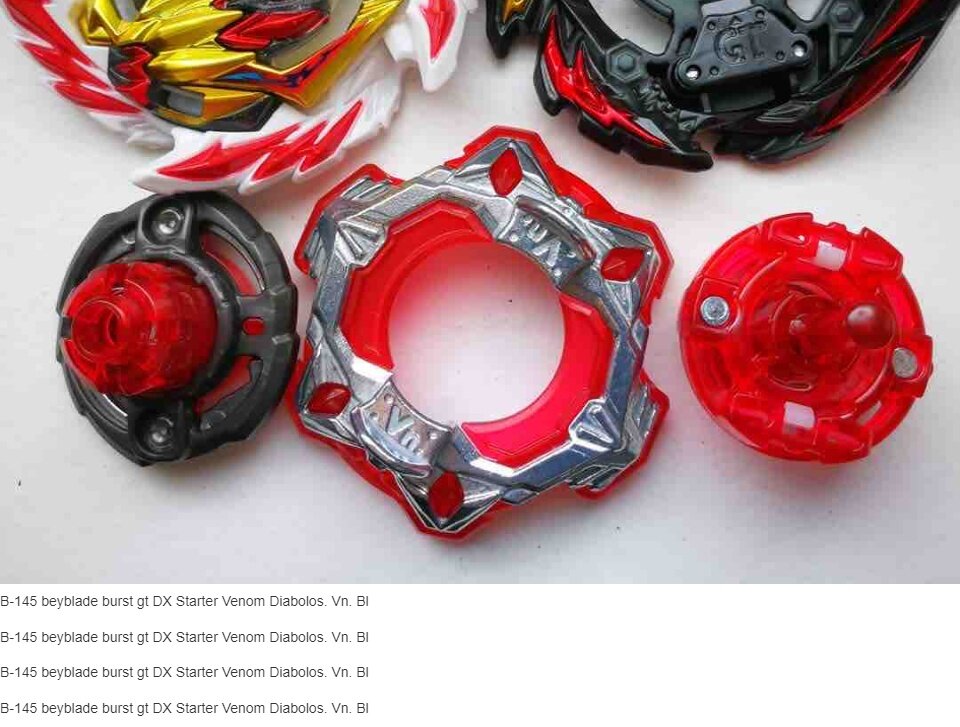 B 145 Beyblade Burst Gt Dx Starter Venom Diabolos Vn Bl Lazada