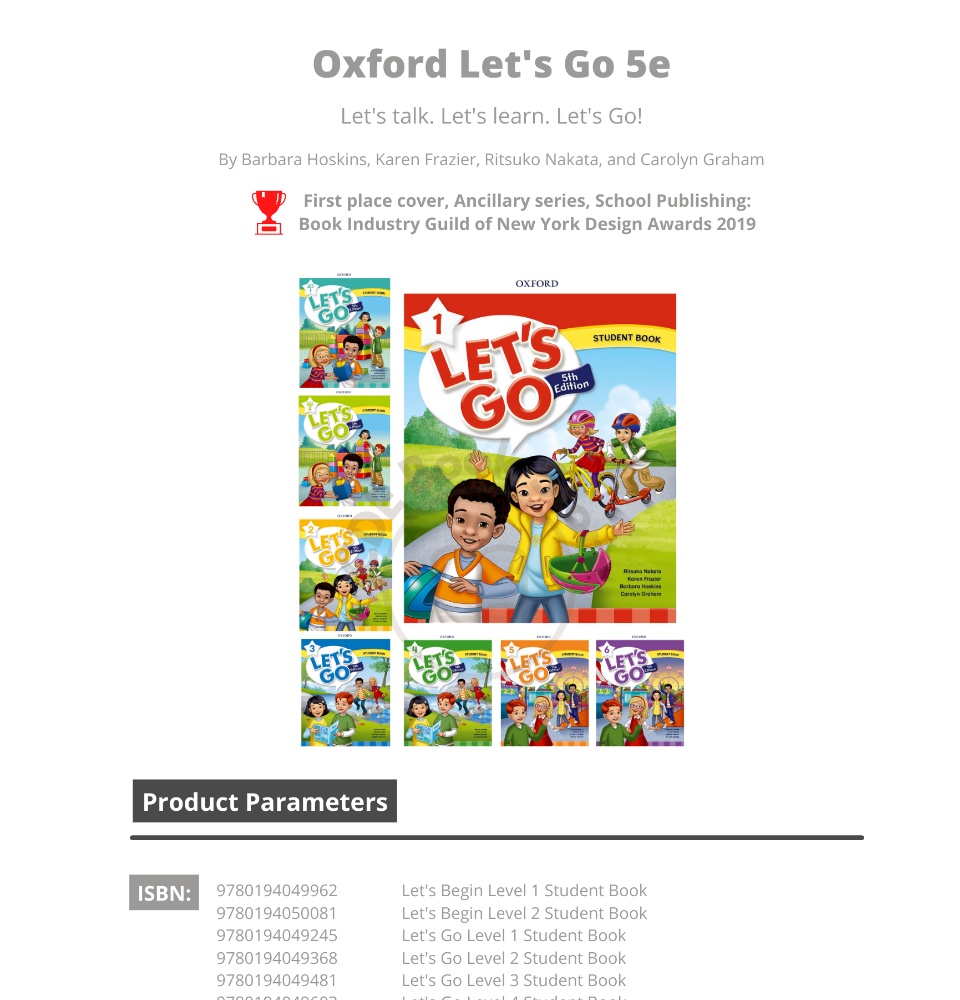 Let's Go 3 - Student Book - Fifth Edition