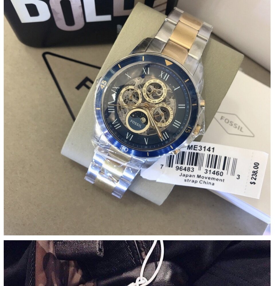 Me3141 Fossil Grant Sport Automatic Review Fossil Grant Sport