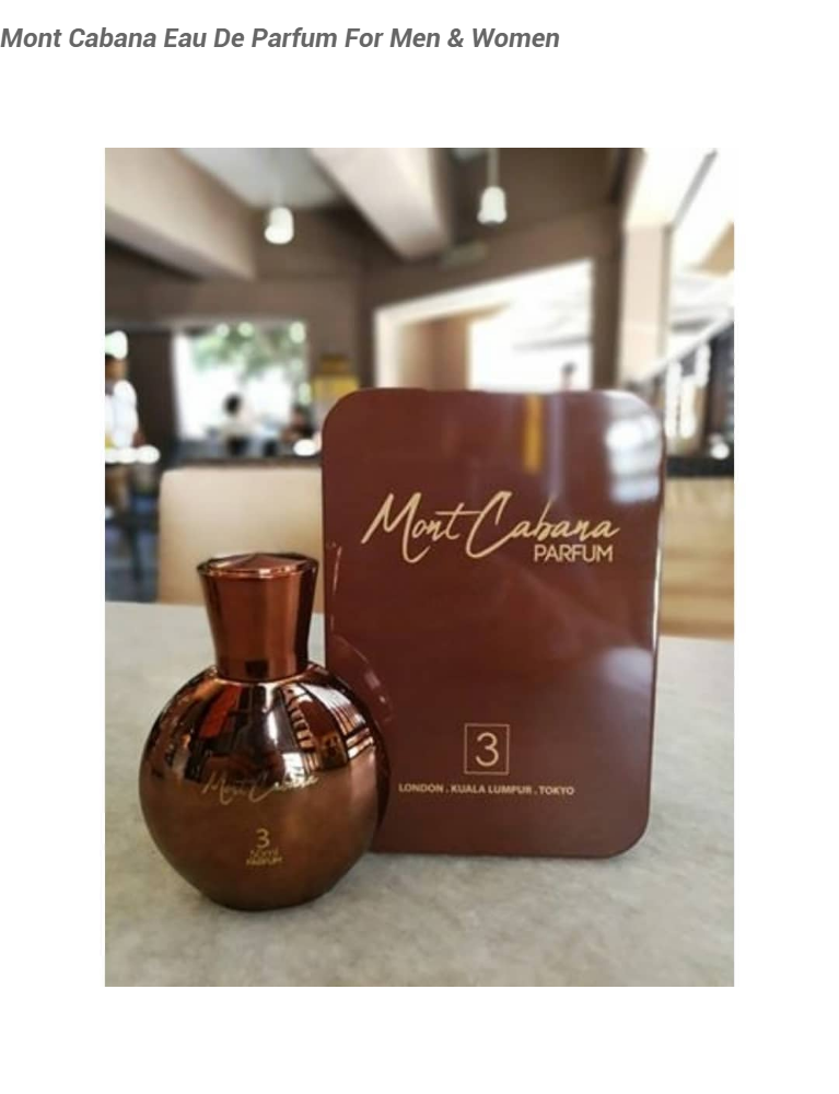 Mont discount cabana perfume