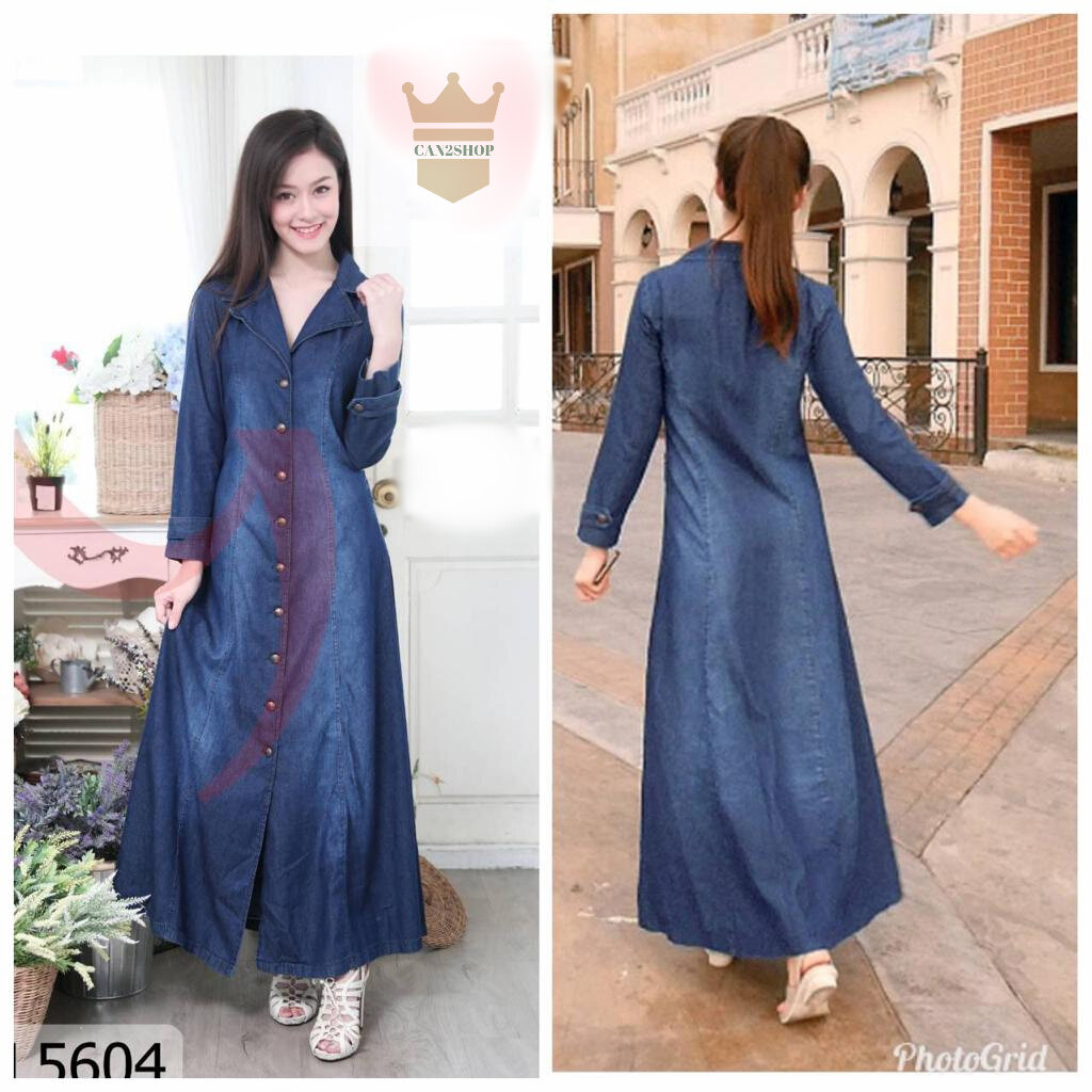 jubah denim