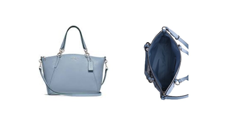 Coach SM Kelsey Satchel In Pebble Leather Crossbody Bag F28993