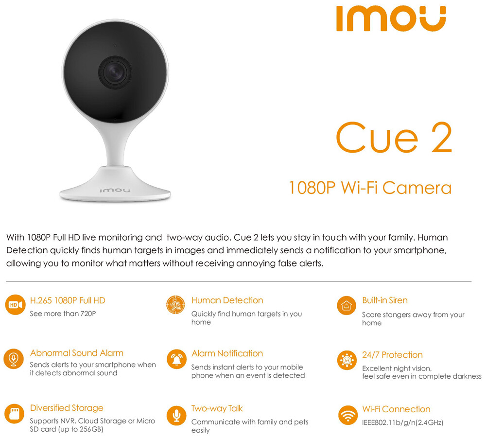 Image result for IMOU CUE 2 CCTV