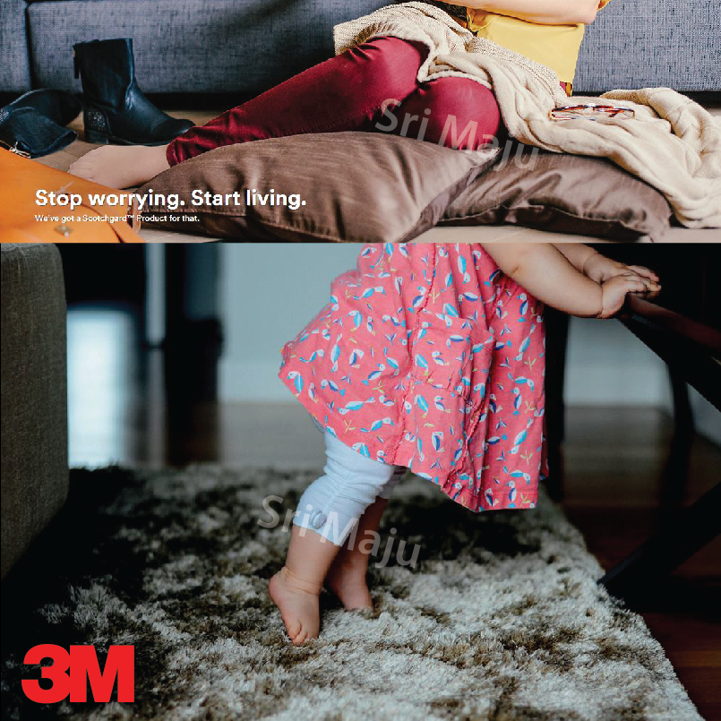 Maju 3m Scotchgard Fabric Carpet Cleaner With Anti Stain