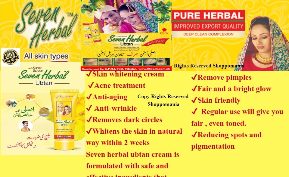 seven herbal ubtan