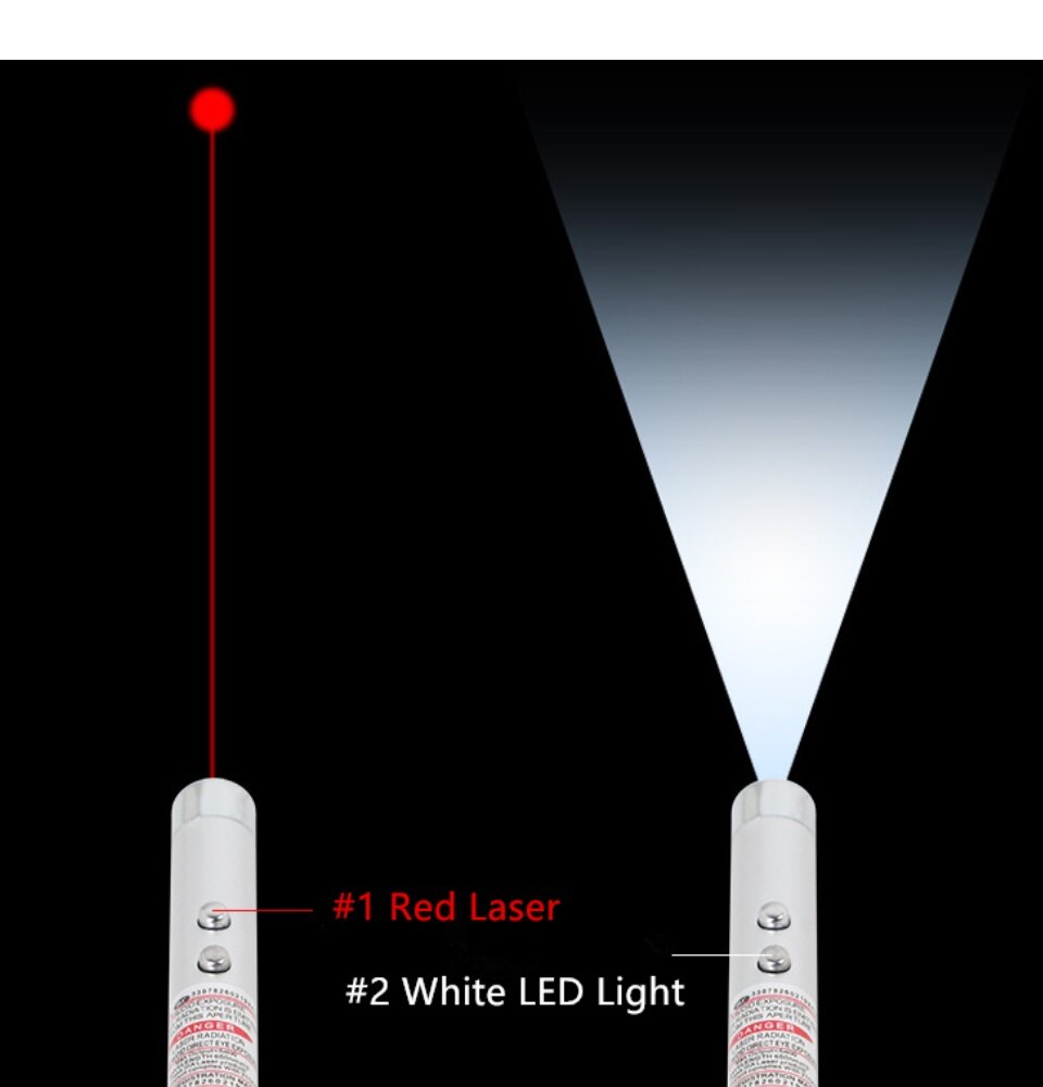 in Creative Funny Pet LED Laser Pen Pointer Toy Keychain With