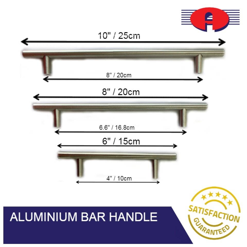 ALUMINIUM BAR HANDLE FOR KITCHEN DAPUR TIMELESS DESIGN ELEGANT
