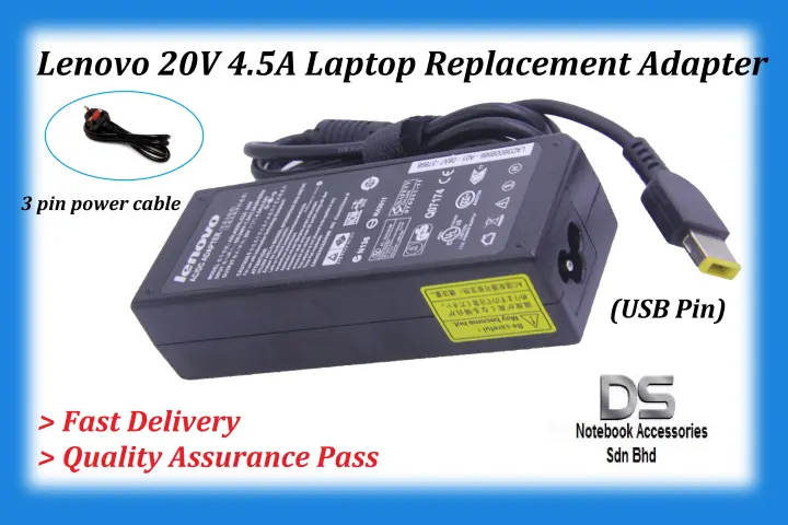 Lenovo Thinkpad Edge E431 Ac Charger Lenovo v 4 5a 90w Usb Charger Lazada