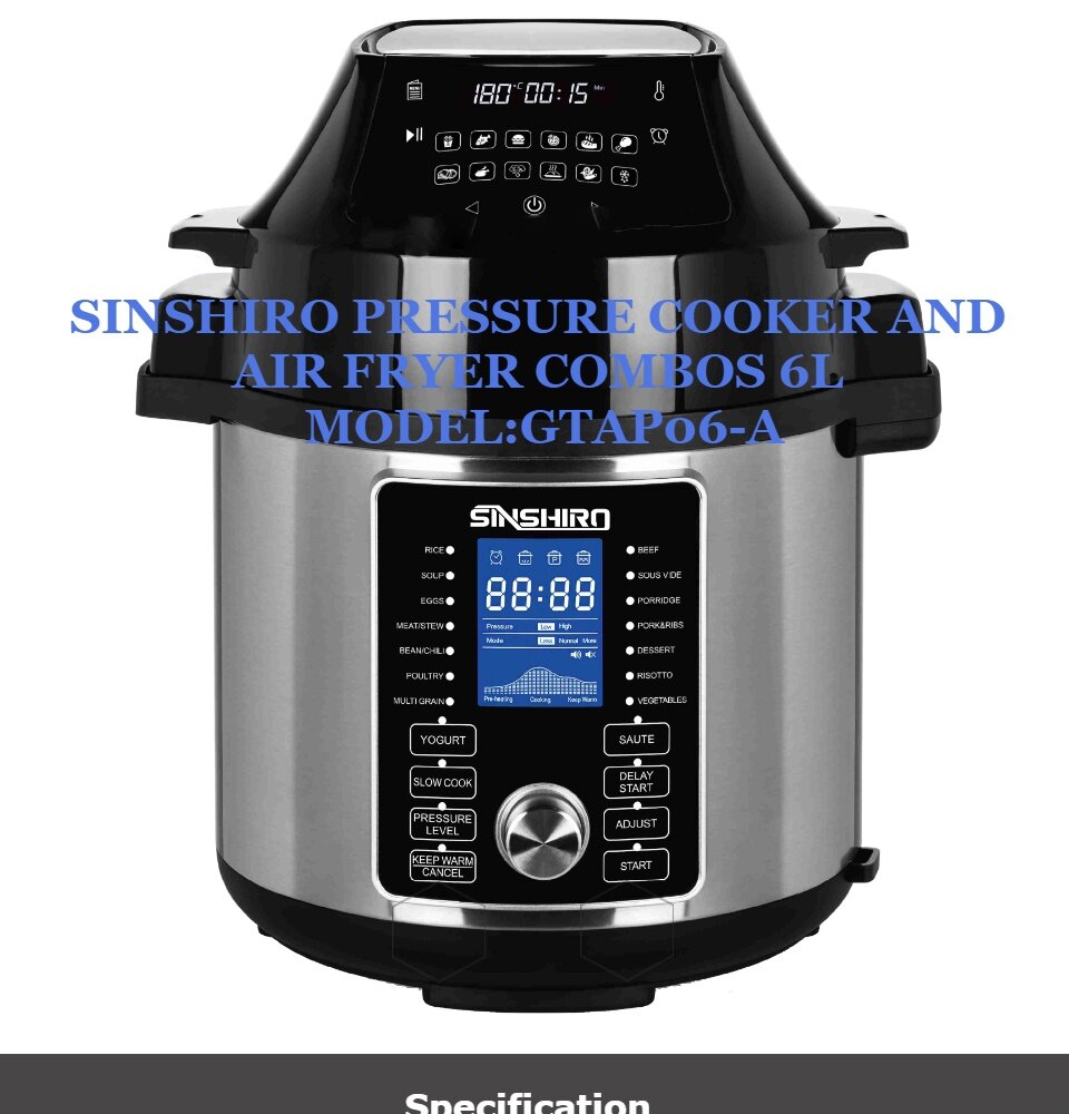 sinshiro air fryer